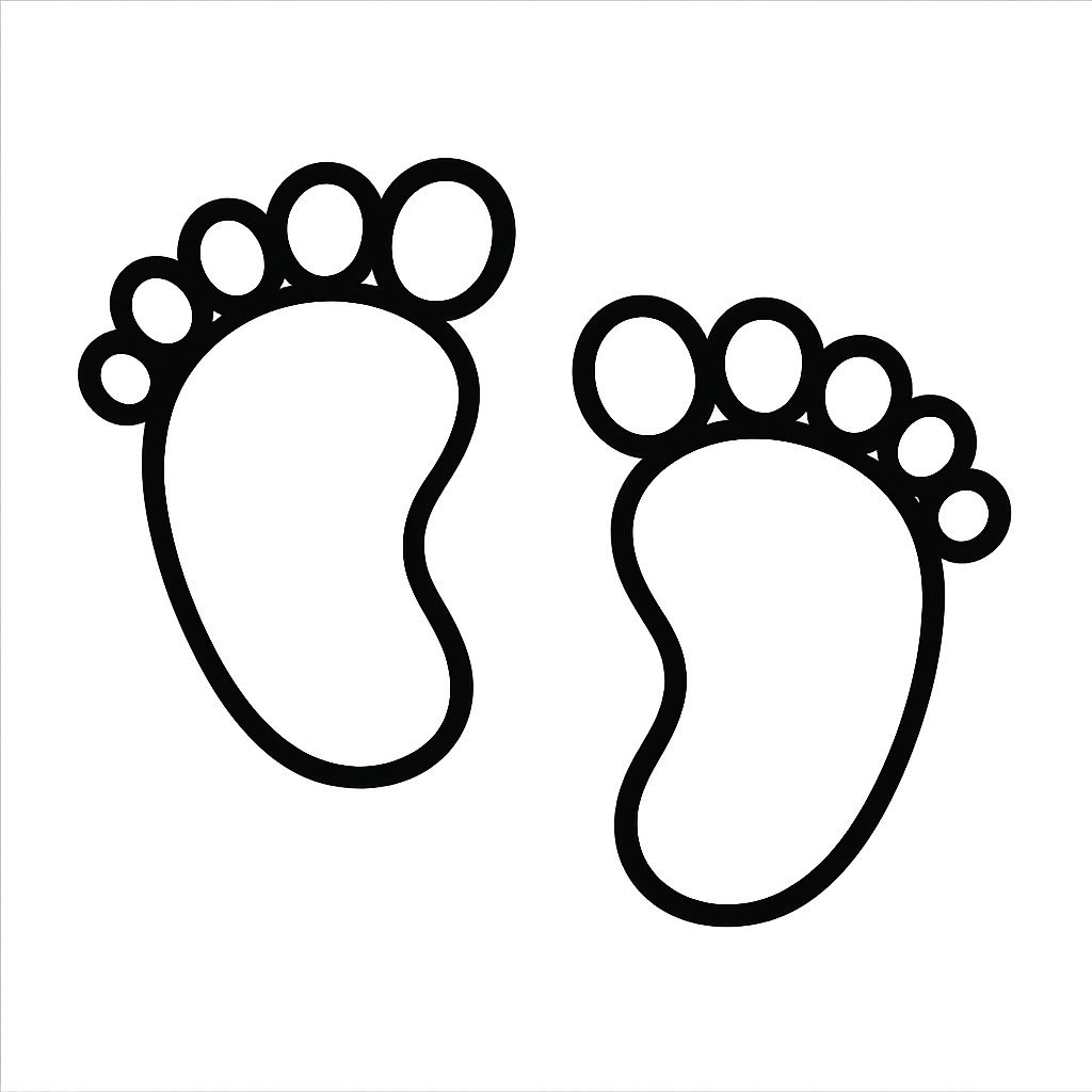 Footprint outline